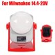 thumbnail image 1 of Lámpara LED de 18W para Makita para Milwaukee para Bosch para DeWalt Batería de Iones de Litio de 14.4V/18V Herramienta Eléctrica Linterna de Luz de Trabajo Portátil, 1 of 18