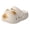Beige-C, variant on YLYL Womens Mens Platform Slippers Cat Paw Print EVA Close Toe Lightweight Indoor Outdoor Summer Shower Shoes