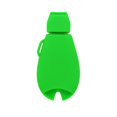 thumbnail image 4 of SEGADEN Silicone Cover Protector Case Holder Skin Jacket Compatible with DODGE JEEP CHRYSLER 4 Button Smart Remote Key Fob CV4752 Light Green, 4 of 4