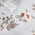 thumbnail image 4 of Duvet Cover Set Elegant Floral Bedding Shabby Grey Bird Flower Quilt Cover Set Vintage Farmhouse Bedding 100% Cotton Comforter Cover Set with Zipper Closure 3Pcs, King/California King Size, 4 of 18