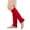 Red, variant on Leg Warmers Women's Fashion Knitted Long Boot Socks,Knee High Cable Knit Thermal Winter Sleeve for Lady