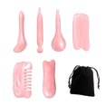 thumbnail image 1 of Herramientas de belleza y salud facial para acupuntura, tablero de Gua Sha y raspador para un mejor cuidado de la piel, juego de masajes Gua Sha de resina, 1 of 8