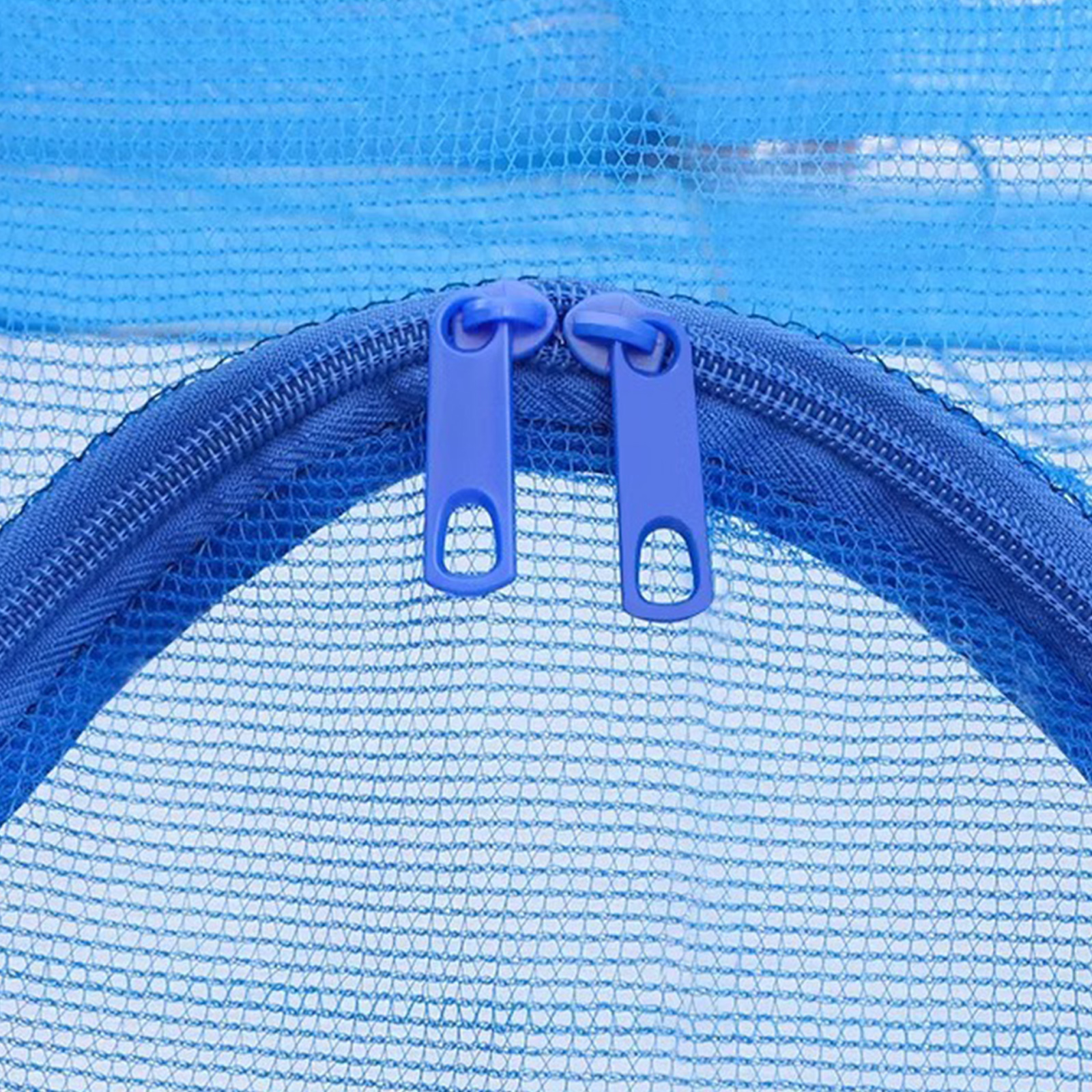 Drying Rack 4 Layers Folding Fish Meshes Drying Net with Zippers Opening Home Drying Vegetable Net Easy to Use