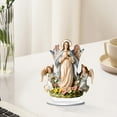 thumbnail image 5 of Qianduo Clearance Mother's Day Elegant Acrylic Figurine,Gifts for Mom, Ideal for Mothers Day, Birthday, Thanksgiving, Christmas for Home Office Tabletop Shelf Decor,2PC Ornament, 5 of 6