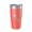 Coral, variant on Highland Lake Bridgton Map Tumbler Travel Mug Insulated Laser Engraved Coffee Cup Maine 20 oz Purple