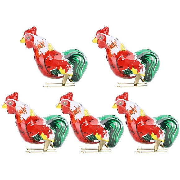 Classical Clockwork-Semi?Automatic Clockwork Spring Toy Wind Up Metal Jumping Animal Toys for Pet(9cm5.5cm8cm)