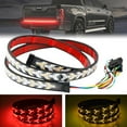 thumbnail image 4 of 1/1.2/2.4M Arrow LED Truck Tailgate Light 12V Red Rear Taillight With Yellow Warning Strobe Sequential Light Turn, 4 of 8