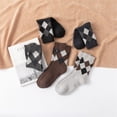 thumbnail image 4 of Monebena 5 Pairs Men Socks Super Thick Thermal Hiking Winter Warm Boot Heavy Soft Cozy Socks Colorful Novelty Socks for Men & Women M01, 4 of 11