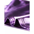thumbnail image 5 of INSPIRE CHIC Women's Tank Tops Sleeveless Cut Out Clubwear Shiny Metallic Crop Tops S Purple, 5 of 6