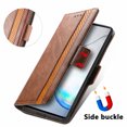 thumbnail image 2 of Case for Samsung Galaxy Note 10 Cover Leather Wallet Folio Case Book Design Flip Magnetic Closure - Brown, 2 of 5