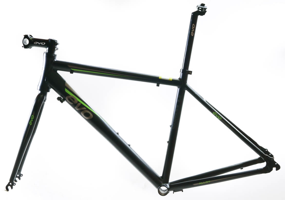 EVO Vantage 5.0 50cm Small Aluminum Road Bike Frameset Fork + Extras