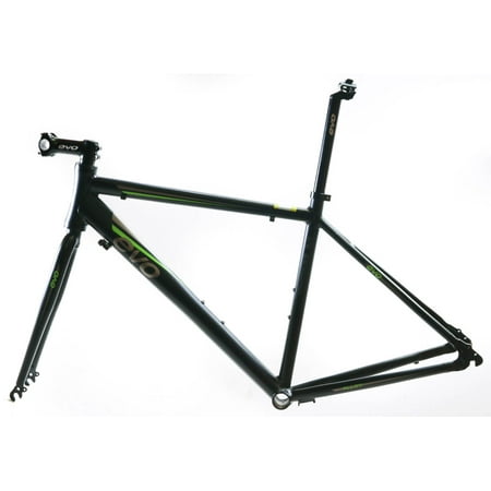 EVO Vantage 5.0 50cm Small Aluminum Road Bike Frameset Fork + Extras Black (Best Aluminium Road Bike Frame)