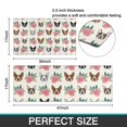 thumbnail image 7 of White Boston Terrier and Flower Kitchen Rugs Sets Of 2,Anti Fatigue Kitchen Mat Rugs Non Slip Washable,Decorative Kitchen Floor Mats for Kitchen,Sink,Laundry,17"x30"+17"x47", 7 of 7