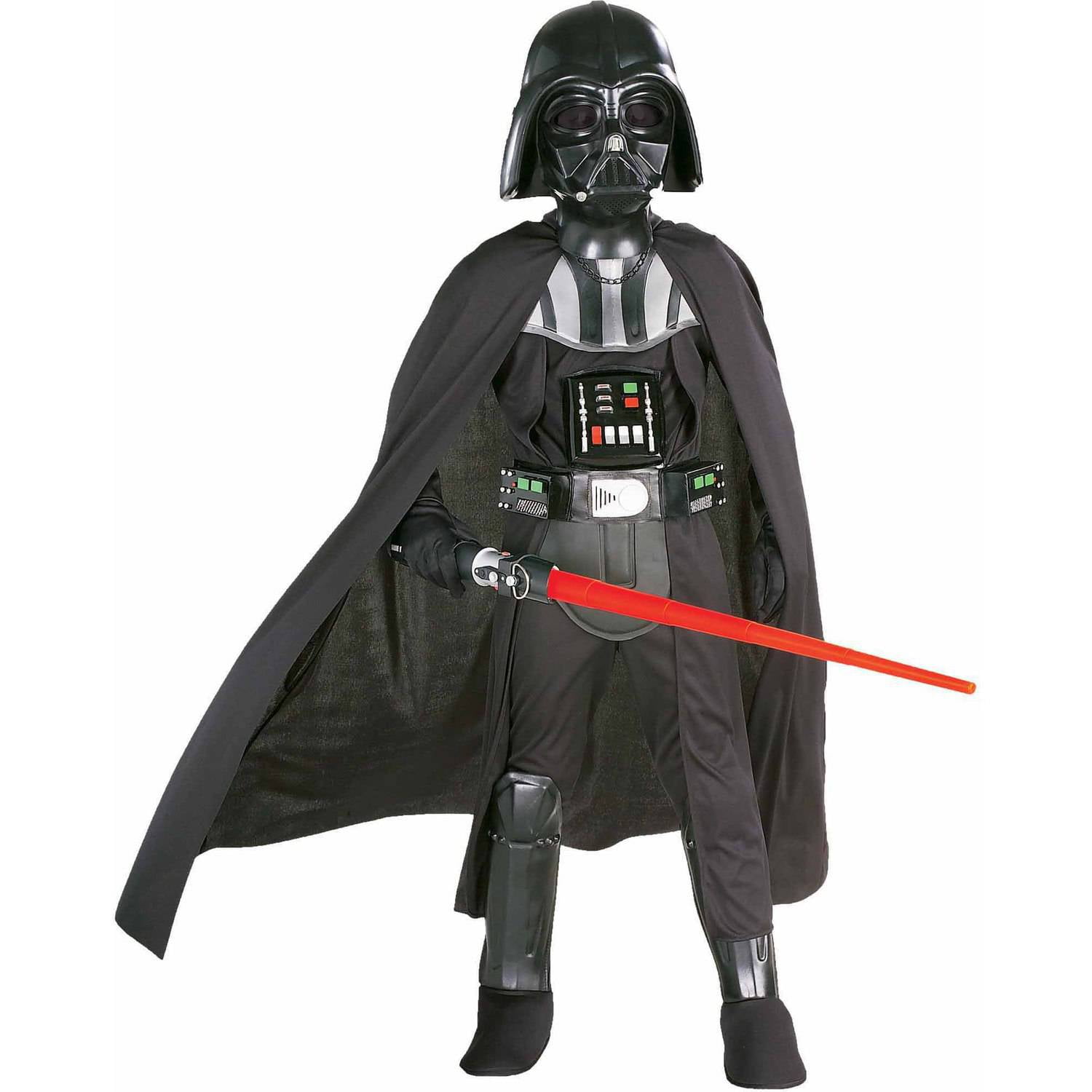 Kids Darth Vader Mask And Cape Costume Child Boys Star War Halloween Accessory