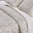 thumbnail image 2 of Floral Quilt Set - Lightweight, Soft, All-Season - 2-Piece Reversible Floral Bedding Set (Twin / Twin XL, Neutral Vines), 2 of 6
