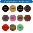 thumbnail image 3 of RC-135 Coaster Laser Engraved Leatherette - Round Coasters - Many Colors - Single / Coasters Sets - rc135 reconnaissance aircraft, 3 of 3