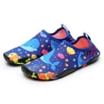 thumbnail image 2 of Gubotare Toddler Water Shoes Boy Kids Water Shoes Girls Boys Outdoor Quick Dry Barefoot Aqua Socks for Sport Beach Swim Surf (Dark Blue,Little Kids 11), 2 of 5