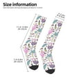 thumbnail image 5 of Balery Summer With Flamingo Fun Novelty Socks Men'S Women'S Crew Socks Funny Crazy Novelty Socks Quirky And Cool Socks, 5 of 9
