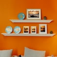 thumbnail image 3 of Welland Contemporary 5.25" x 48" White Floating Shelf, 3 of 6