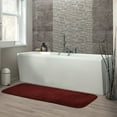 thumbnail image 2 of Garland Rug Traditional Washable Nylon Chili Red Bathroom Runner, 22" x 60", 2 of 8
