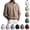 Khaki, variant on LTTVQM Mens Long Sleeve Polo Shirt Mesh Knit Breathable Casual Lightweight Lapel Collared Golf Shirts Classic Fit Athletic Workout Tennis Tops Light Blue M