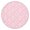 Pink Damask, variant on Flower Design Round Tablecloth with Elastic Fit, Soft Water-Resistant Fabric for Spring and Summer Decor, Fits 44-52 Inch Tables