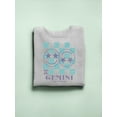 thumbnail image 3 of Gemini Twins Emoji - Zodiac Art Design Women's Sweatshirt, 3 of 4