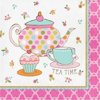 Tea Time 3-Ply Lunch Napkins , 2PK