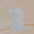 thumbnail image 6 of ORT Womens Built-in Bra Padded Camisole Yoga Tanks Tops(Grey,6XL), 6 of 8