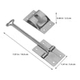 thumbnail image 2 of Miangastore 1 Set RV Door Holder RV Door Latch Trailer Door Latch Metal Door Latch Hook, 2 of 8