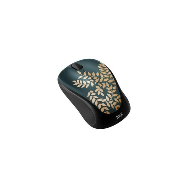 Ratón compacto inalámbrico Logitech Design Collection Golden Garden