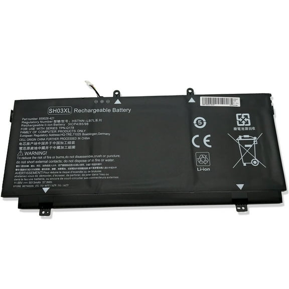 New Battery SH03XL for HP Spectre X360 13-AC033DX 859356-855 TPN-Q178 HSTNN-LB7L
