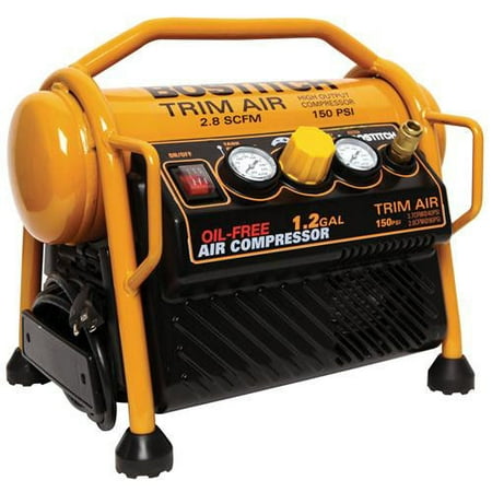 BOSTITCH CAP1512-OF 1.2 Gallon Trim Air Oil-Free Hand Carry High-Output Compressor