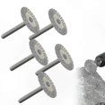 thumbnail image 1 of 6mm Shank Diamond Blade for Tile Granite Marble Ceramic Cutting and Engraving Disc Wheel, 1 of 3