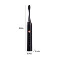thumbnail image 2 of Jubipavy Electric Toothbrush Low Noise Portable Smart Timer Electric Toothbrush IPX7 Water-Resistant Electric Toothbrush Vibration, 2 of 5