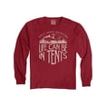 thumbnail image 3 of Men's Hanes Smoky Mountains "Life In Tents" Long Sleeve Graphic Tee, 3 of 6