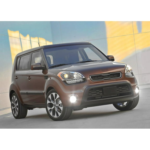 For The BlingLights Brand LED Halo Fog Lights for 2012 2013 Kia Soul