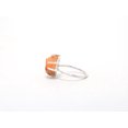 thumbnail image 4 of Heaven Crafts Raw Carnelian Ring Marquise Shape Gemstone Rough Stone Jewelry 925 Sterling Silver Gift For Her & Mom, 4 of 5