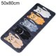 thumbnail image 2 of Cartoon Cats Print Bathroom Kitchen Carpet Doormat Floor Mat Rug Home Decor, 2 of 3