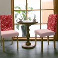 thumbnail image 5 of Chair Covers for Dining Room Set of 6,Christmas Santa Claus Elk Stretch Seat Protector Removable Washable Chairs Slipcovers for Kitchen Banquet Wedding Hotel,Red Black Buffalo Plaid, 5 of 6