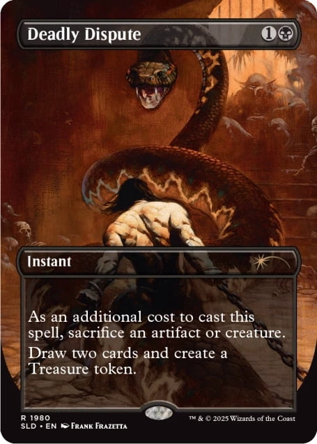 Magic: The Gathering Secret Lair - The Art of Frank Frazetta: The Second Exhibition Foil Edition