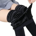 thumbnail image 3 of Winter Leggings For Women Warm Leggins Solid Color Velvet Leggins High Waist Leggings Stretchy Leggings dropshipping, 3 of 4