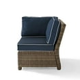 thumbnail image 5 of Crosley Furniture Bradenton Wicker Corner Outdoor Sectional Chair, 5 of 8