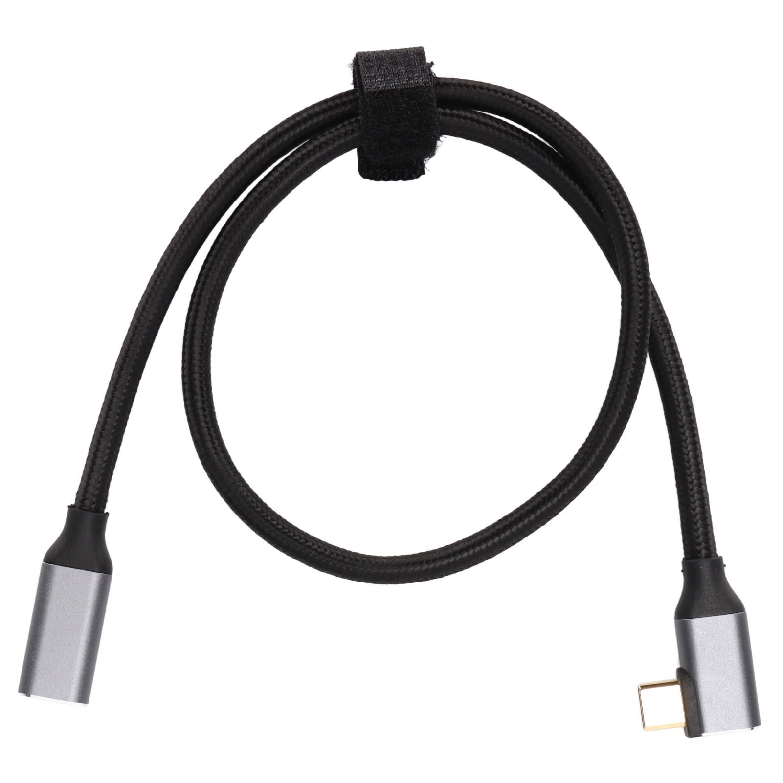 90 Degree Type C Extension Cable, High Strength Flexible HD 4K USB C