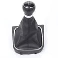 thumbnail image 3 of BUYISI 5/6 Speed Gear Shift Knob with Leather For Golf For Mk5 Mk6 For Jetta 2005-2014 5 Speed, 3 of 5