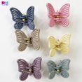 thumbnail image 3 of Paquete 12 Mini Pinzas para Cabello Diseño Mariposa y Flor multicolor Mariposa, 3 of 6