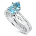 thumbnail image 3 of LaRaso & Co His Her Wedding Set TRIO Couples Wedding Engagement Rings Bands Set Him Her 7/8, 3 of 6