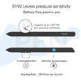 thumbnail image 4 of VEIKK Graphics Drawing Tablet A30 10x6 inch Digital Art Pad,16384 Pen Pressure Stylus for Mac,Windows,Linux and Android, 4 of 9