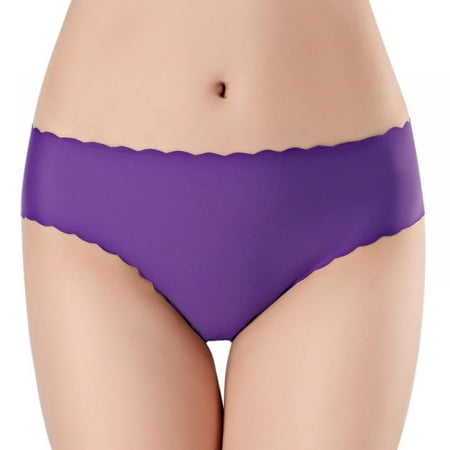 

Linen Purity Women Comfort Intimates Panties Ice Silk Low Rise Invisible Breather Underwear for Ladies