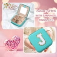 thumbnail image 7 of Parima Large Jewelry Box for Girls, Travel Initial Jewelry Box for Girls Personalized Travel Large Jewelry Case Organizer, 7 of 7